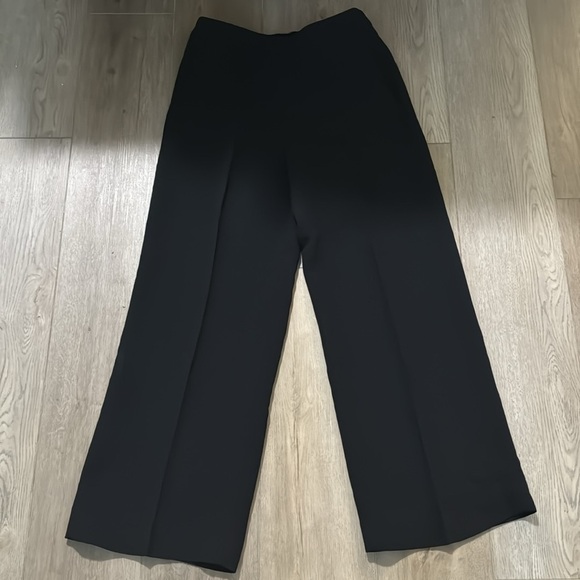NWT! Banana Republic Women’s Black HAYDEN CREPE WIDE-LEG PANT - Picture 5 of 6